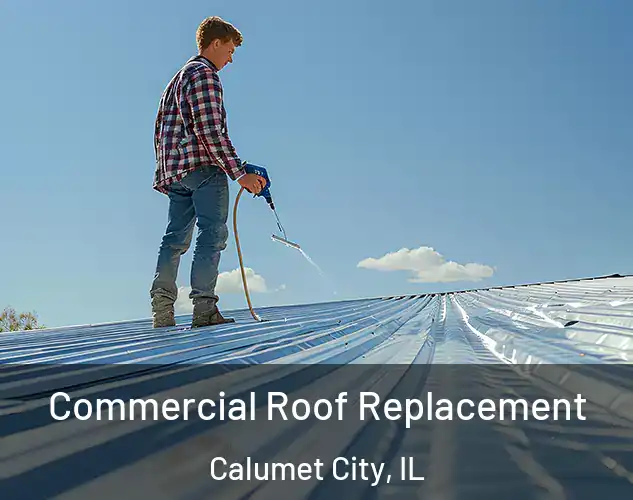  Commercial Roof Replacement Calumet City, IL