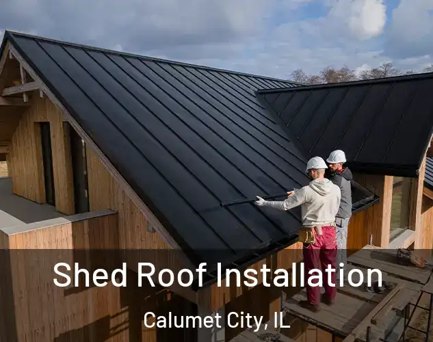  Shed Roof Installation Calumet City, IL
