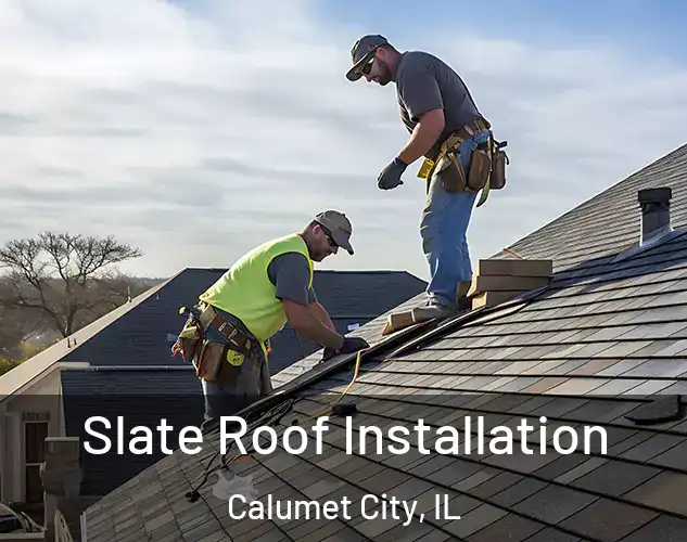  Slate Roof Installation Calumet City, IL